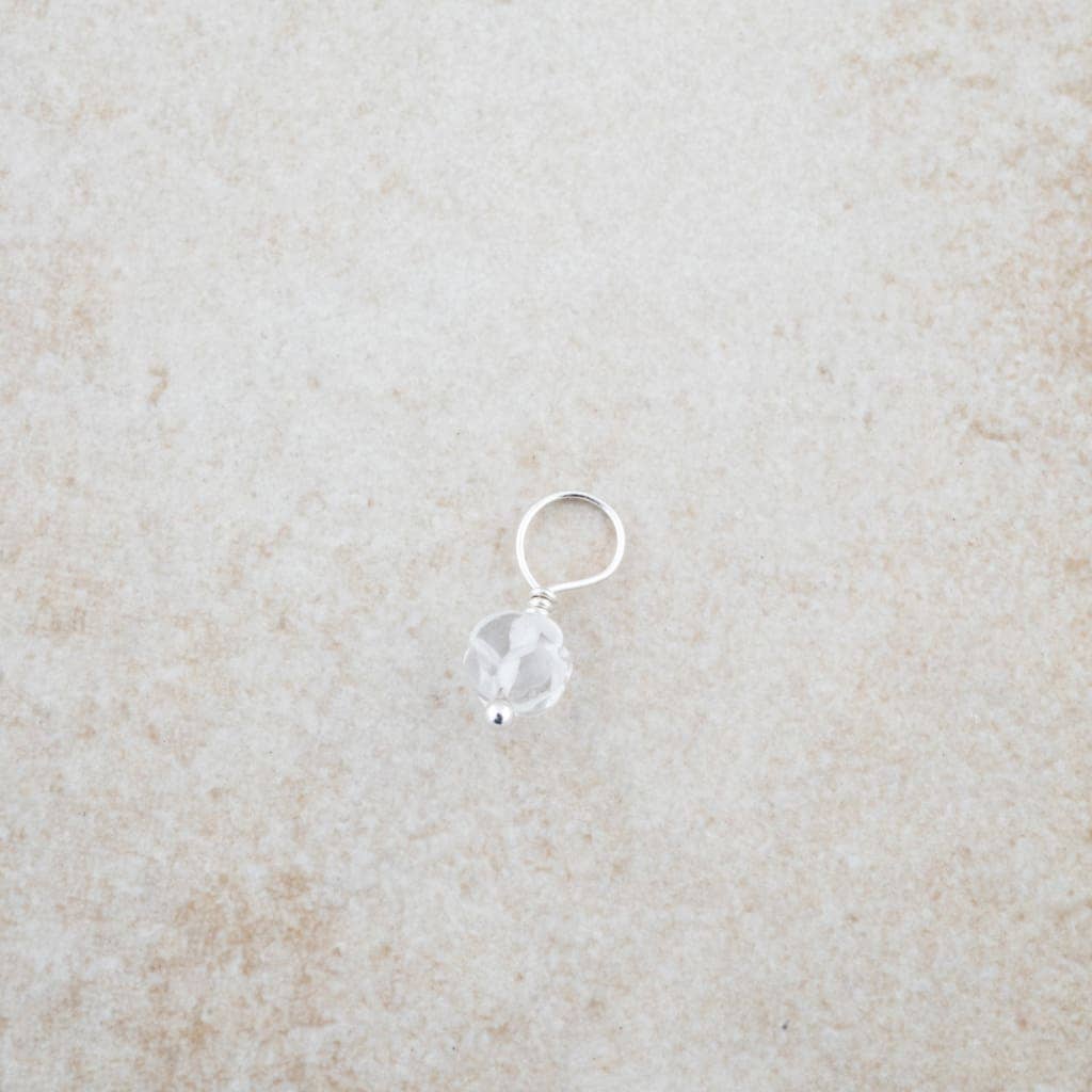 Holly Lane Quartz and Sterling Silver Charm