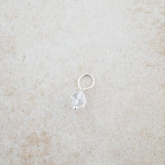 Holly Lane Quartz and Sterling Silver Charm