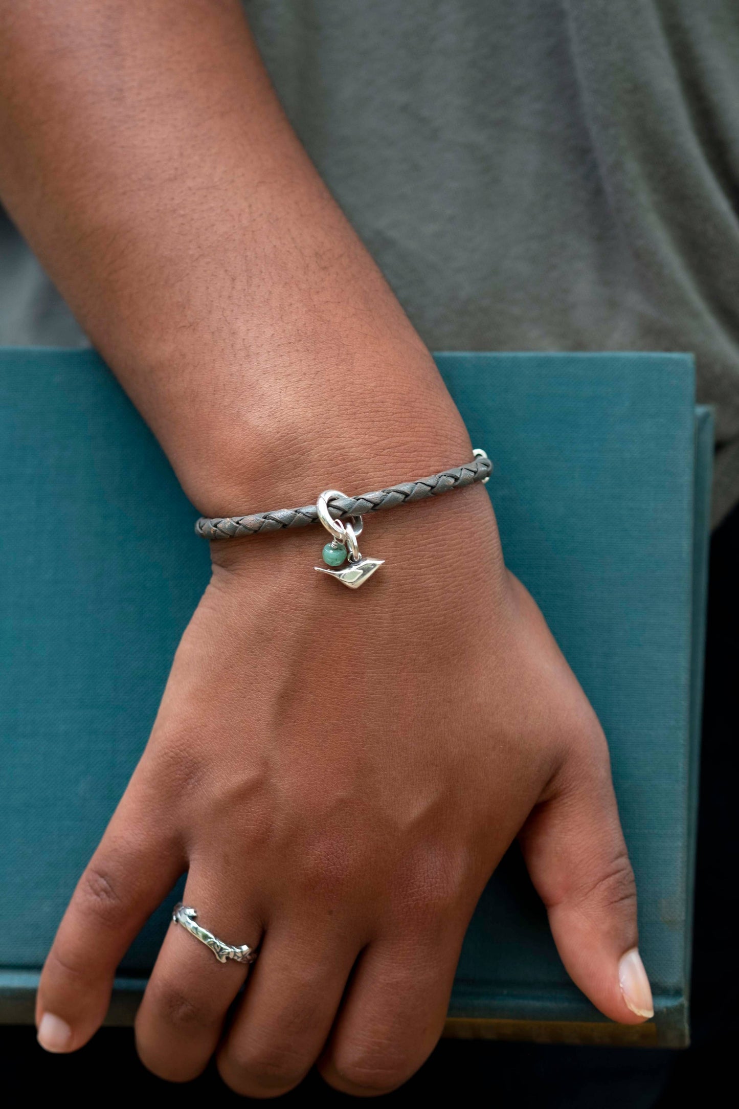 Holly Lane Sweet Sparrow Charm: Sterling Silver