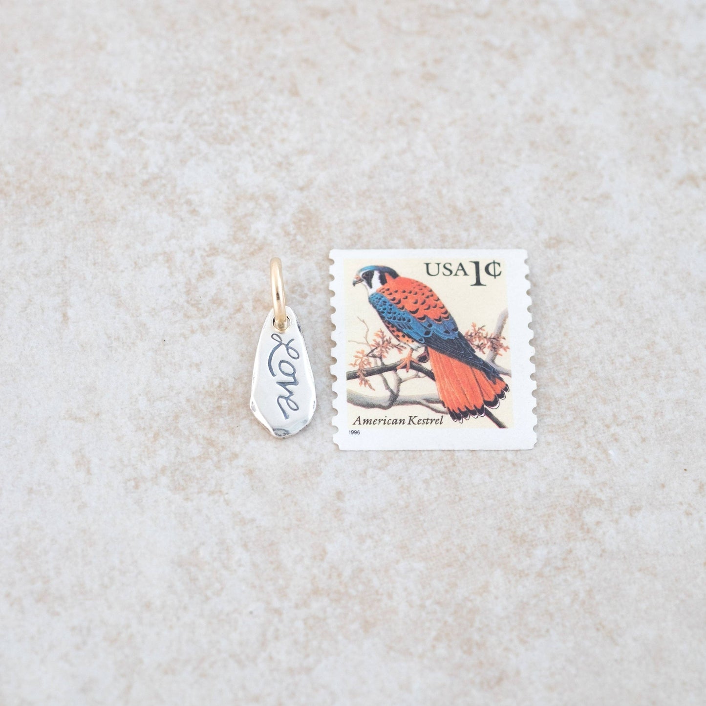 Holly Lane Sterling Silver Love Charm