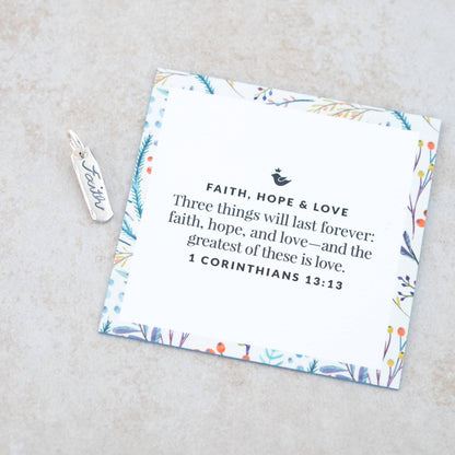 Holly Lane Sterling Silver Faith Charm
