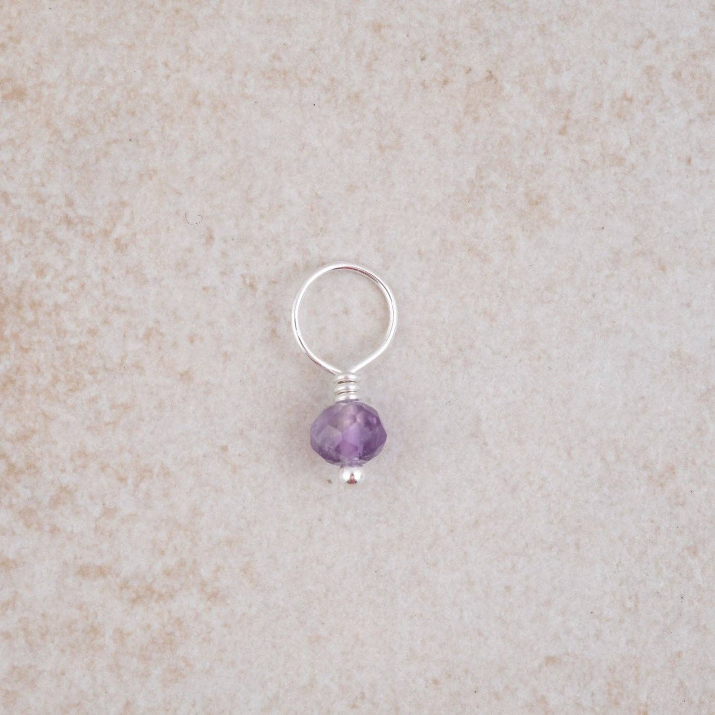 Holly Lane Amethyst charm