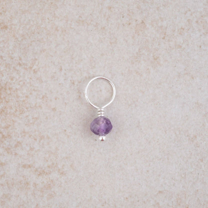 Holly Lane Amethyst charm