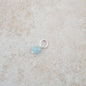 Holly Lane Aquamarine and Sterling Silver Charm