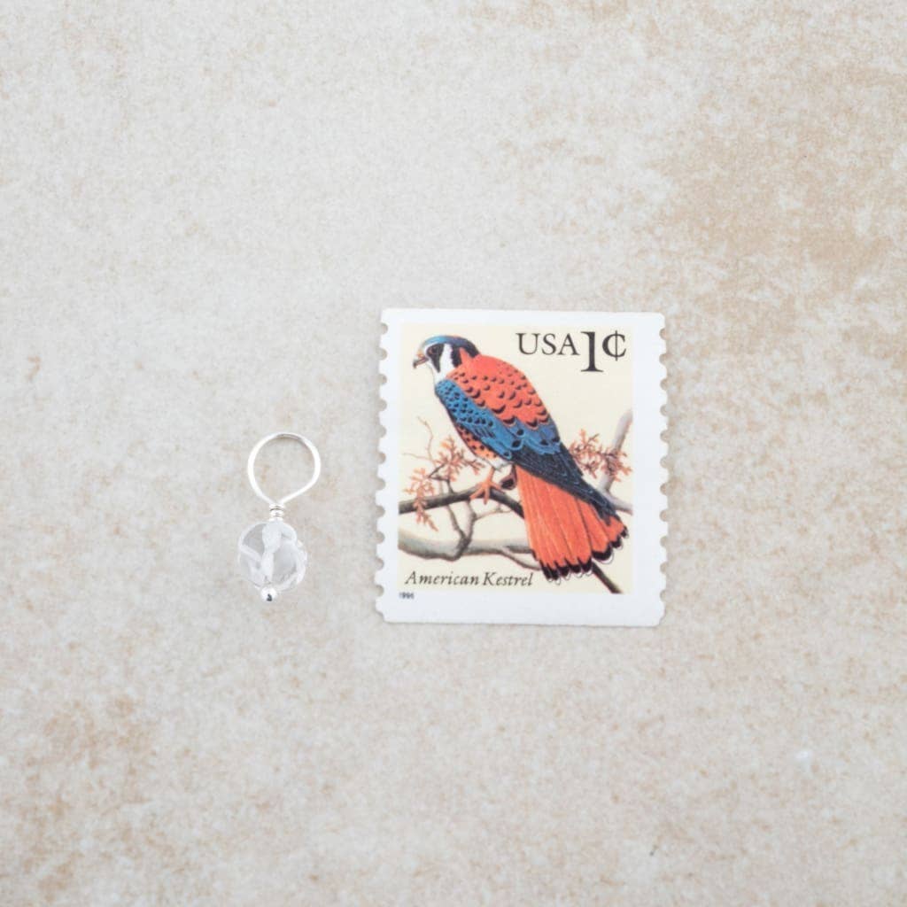 Holly Lane Quartz and Sterling Silver Charm