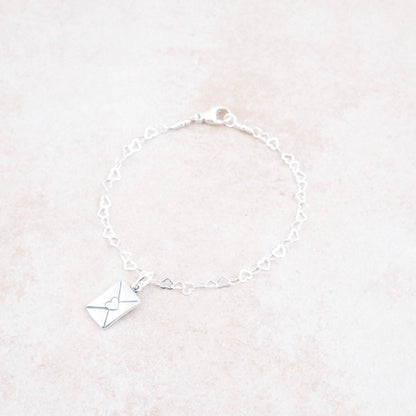 Holly Lane Sterling Silver Loved Bracelet