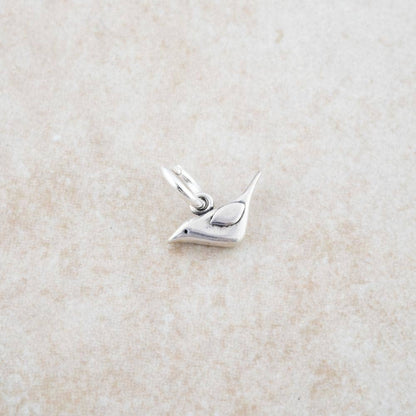Holly Lane Sweet Sparrow Charm: Sterling Silver