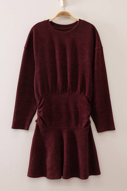 Burgundy Dress