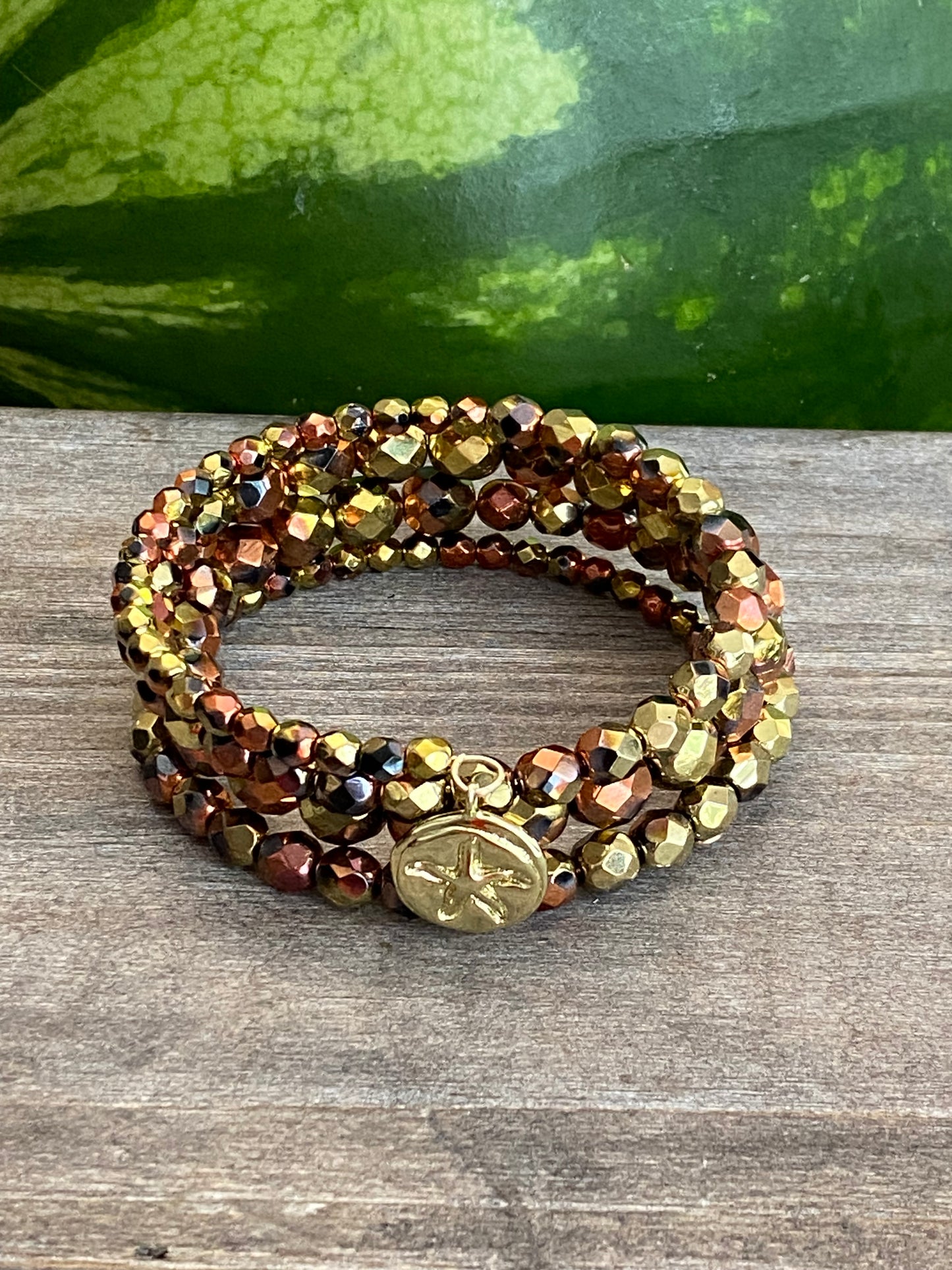 California Gold Rush Wrap Bracelet