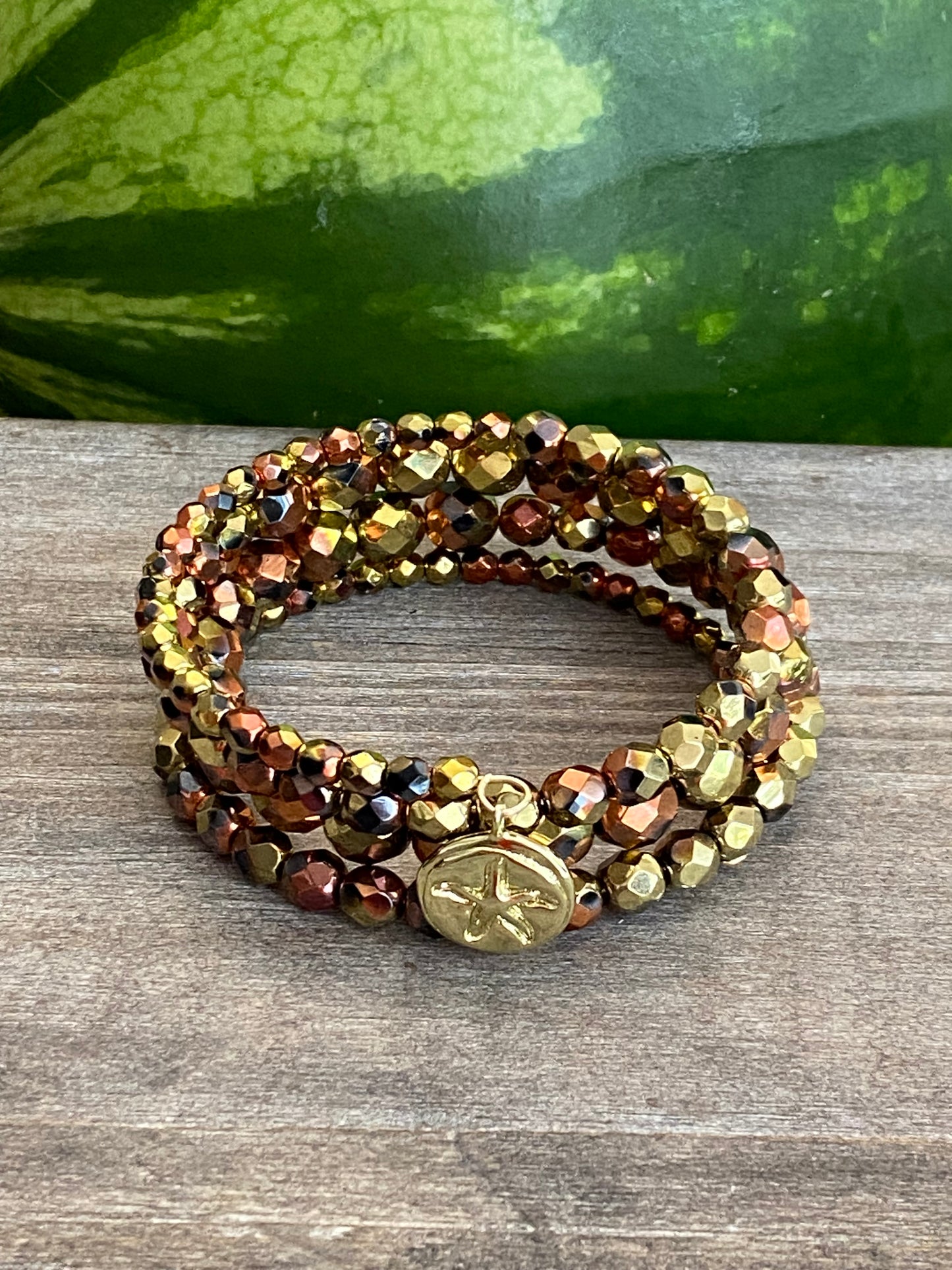 California Gold Rush Wrap Bracelet