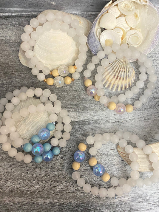 Salty Sea and Sand Bracelets