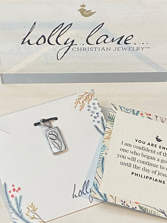 Holly Lane You Are Enough Sterling Silver Pendant
