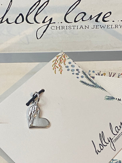 Holly Lane Under His Wings Sterling Silver Charm