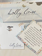Holly Lane Sweet Sparrow Charm: Sterling Silver
