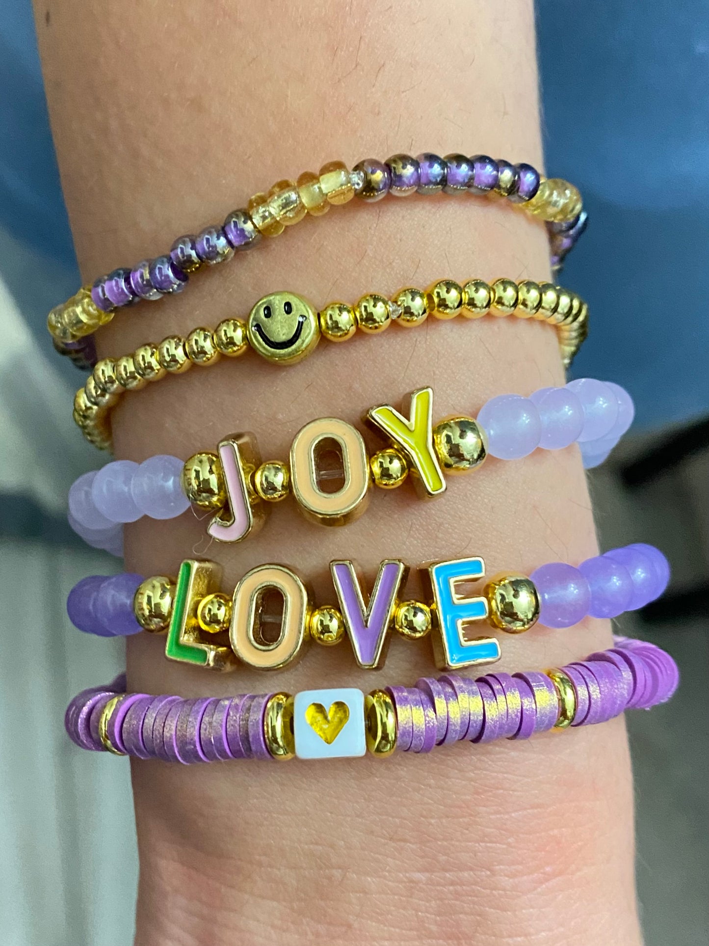 Love & Joy Stack Purple