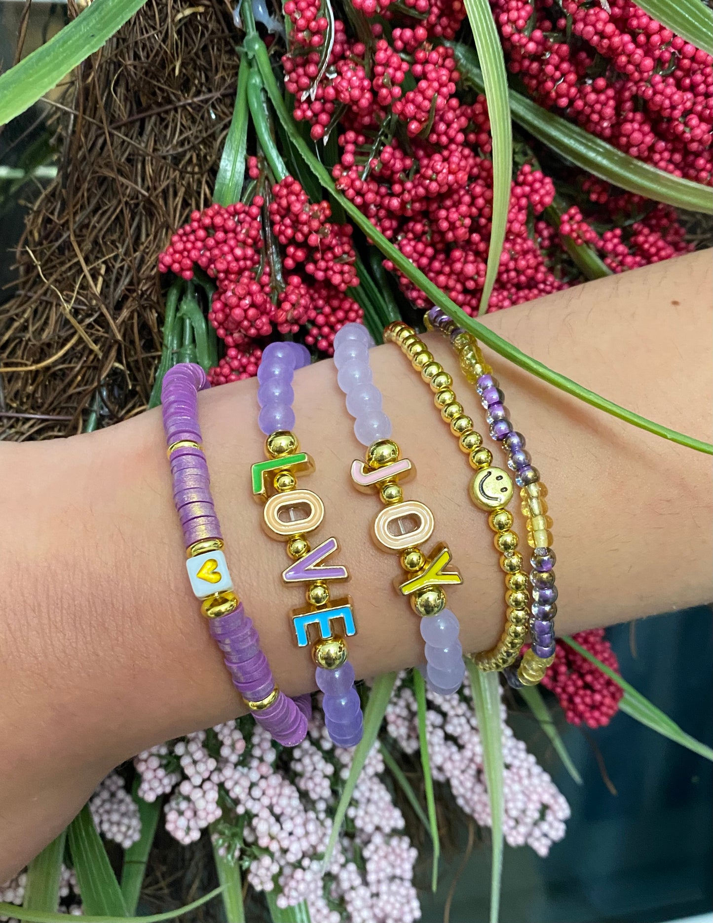 Love & Joy Stack Purple