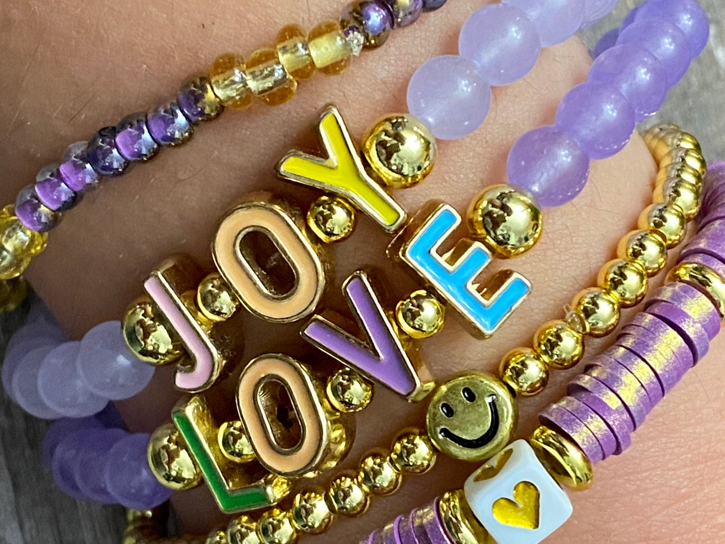 Love & Joy Stack Purple