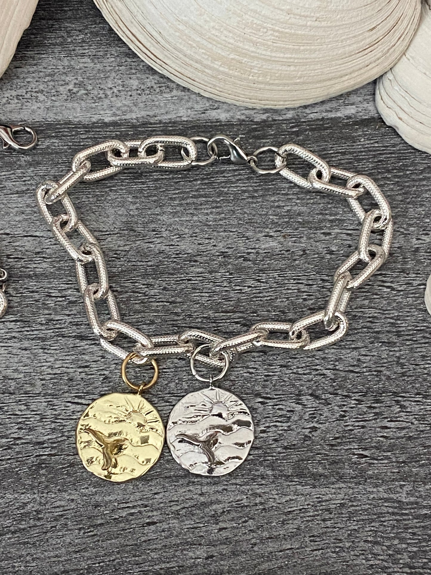 Whale Tail Charm