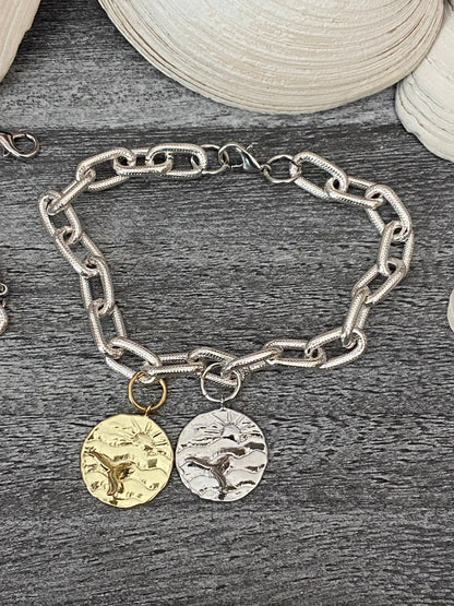 Whale Tail Charm