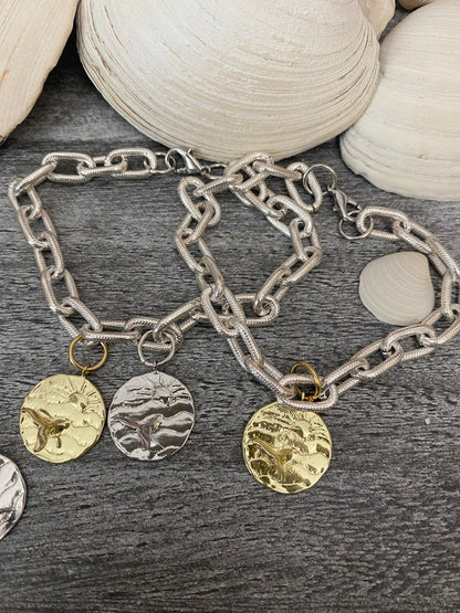 Whale Tail Charm