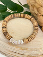 Pumpkin Spice and Everything Nice Bracelet in Coconut Cream