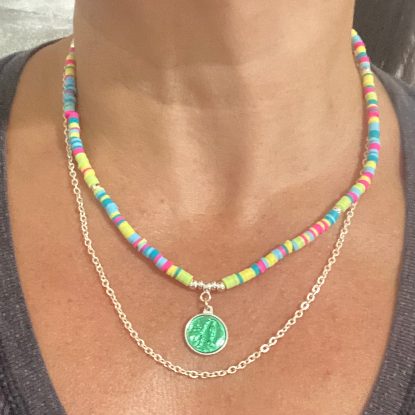 Our Lady of Lourdes Necklace