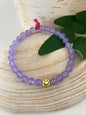 Aromatherapy Bracelet in Light Purple Jade