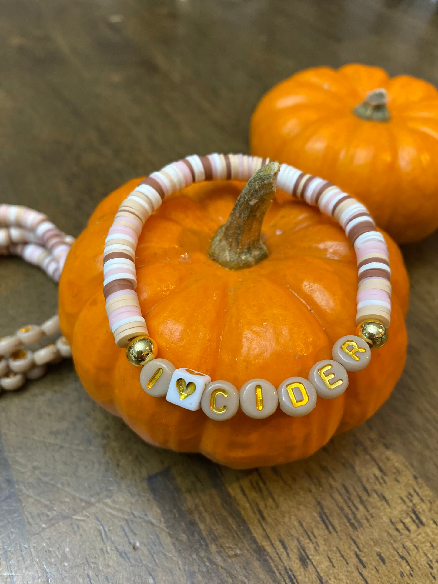 Fall I ❤️Cider Bracelet