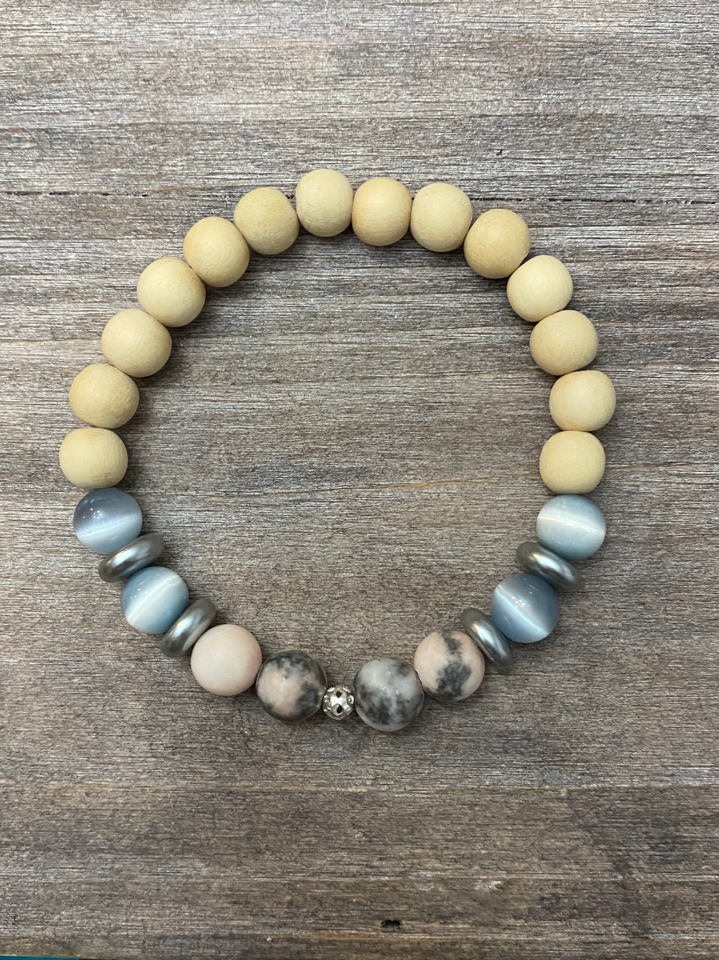 Grey Cat’s Eye Stack