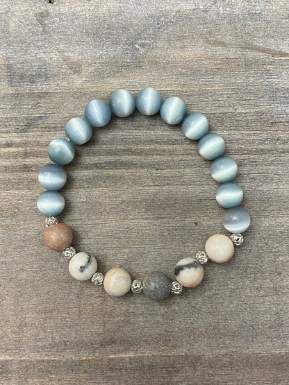 Grey Cat’s Eye Stack