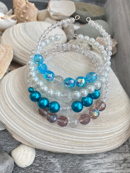 Winter Whites Wrap Bracelet