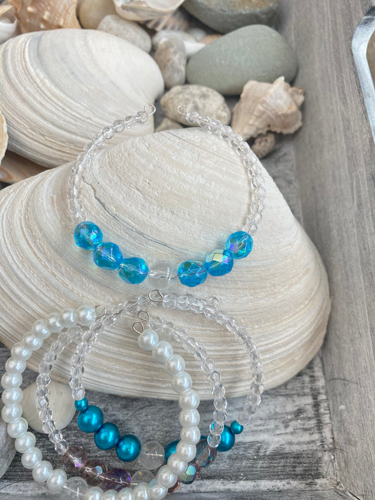 Winter Whites Wrap Bracelet