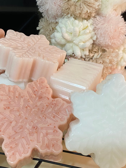 Peppermint Snowflake Soap Bar