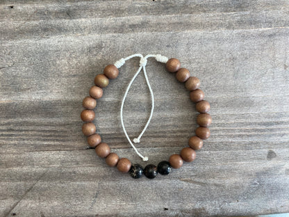 Down to Earth Light Brown and Jasper Bracelet