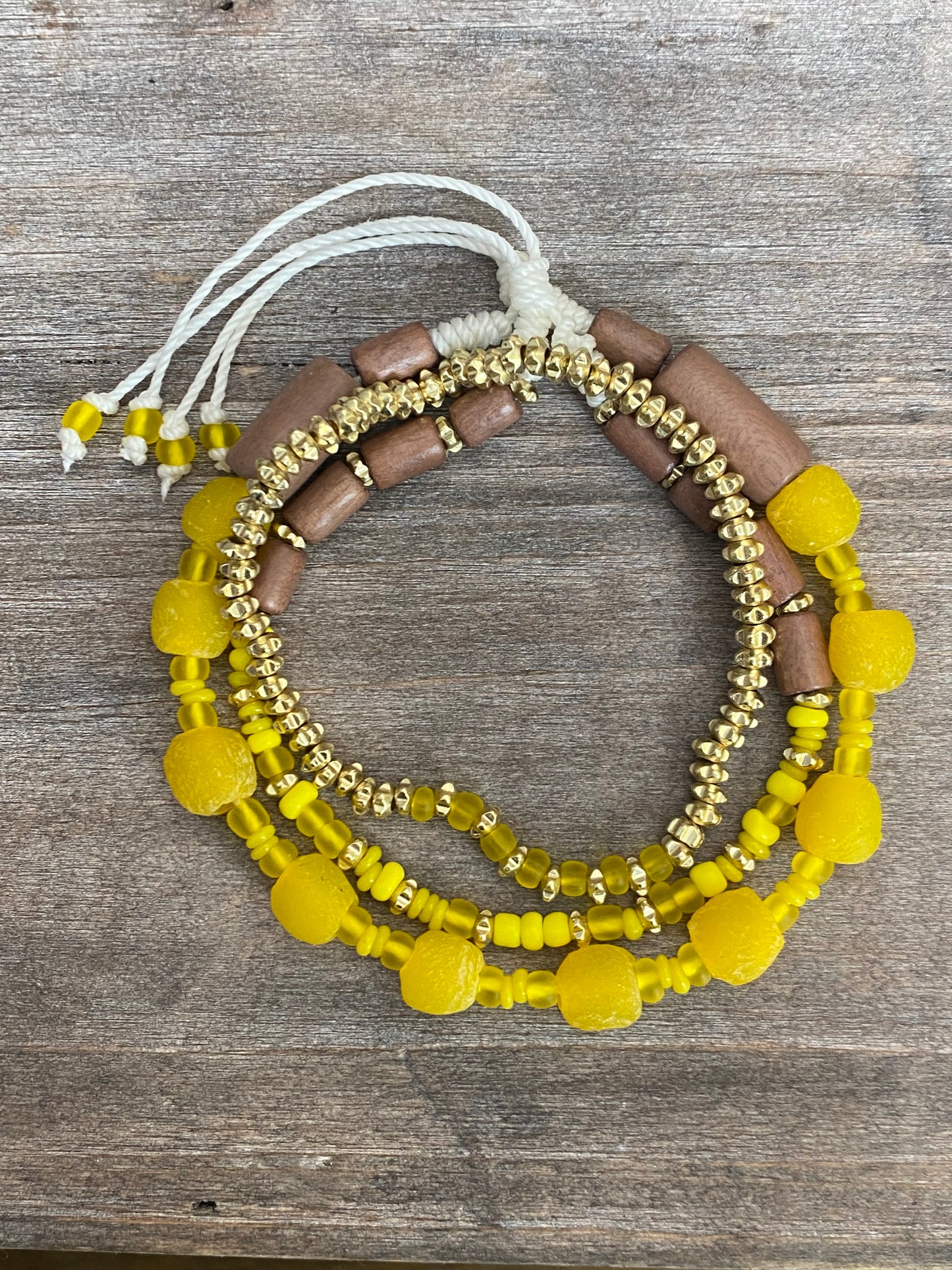 Forsythia Bracelet Stack