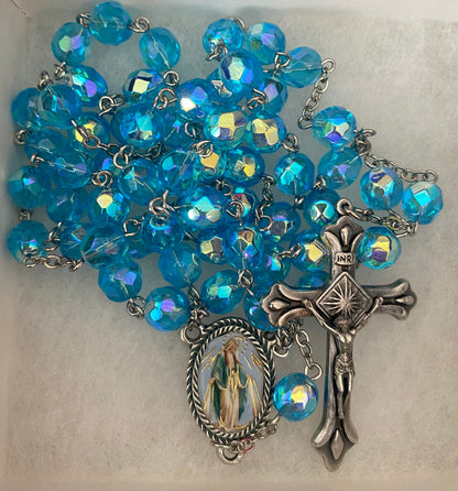 Aqua Marian Rosary