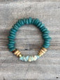 Teal Amazonite Bracelet 2