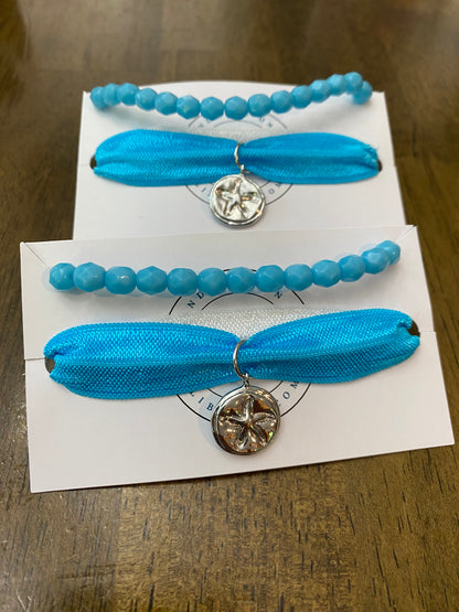 Ribbon Hair Tie and Bracelet Set