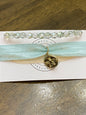 Ribbon Hair Tie and Bracelet Set