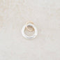 Holly Lane Round Sterling Silver and Gold Filled Pendant Clasp