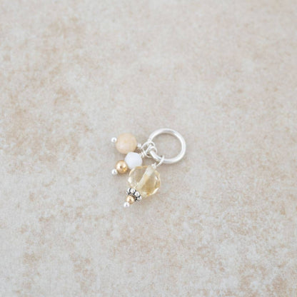 Holly Lane Citrine Cluster: Citrine & Sterling Silver