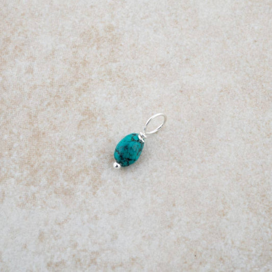 Holly Lane Turquoise and Sterling Silver Charm