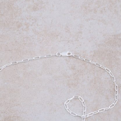 Holly Lane Paperclip Chain 16"