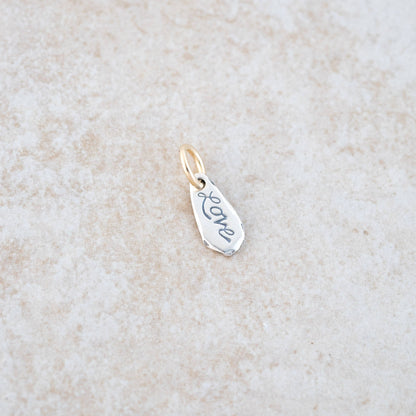 Holly Lane Sterling Silver Love Charm