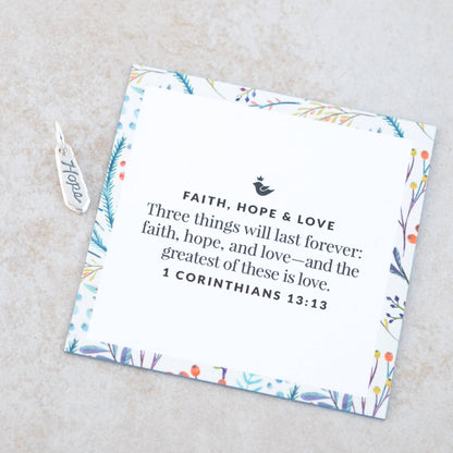 Holly Lane Sterling Silver Hope Charm