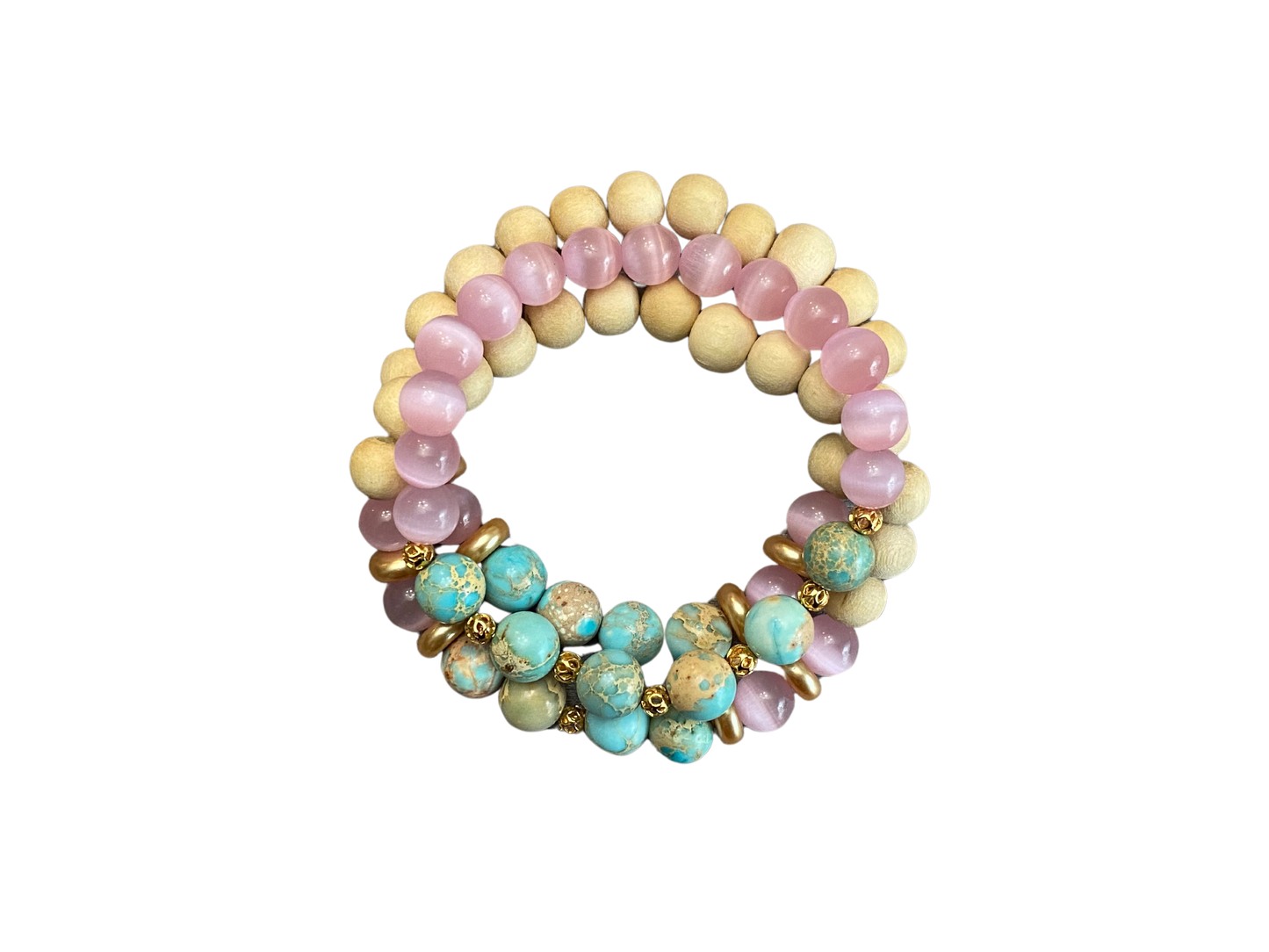 Pink Cat’s Eye Stack