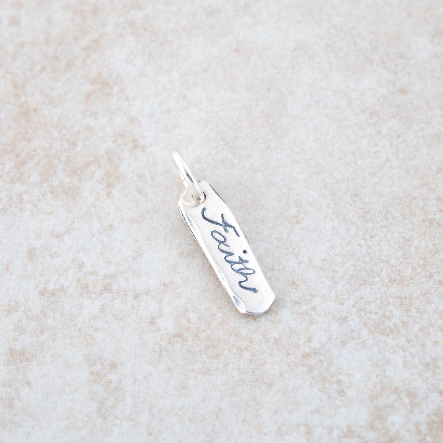 Holly Lane Sterling Silver Faith Charm