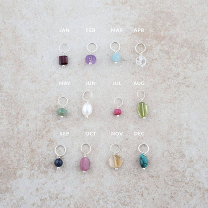 Holly Lane Quartz and Sterling Silver Charm