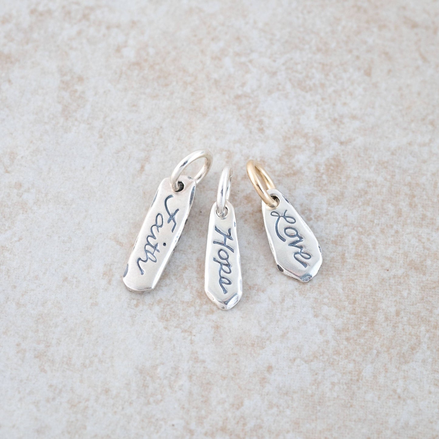 Holly Lane Sterling Silver Faith Charm