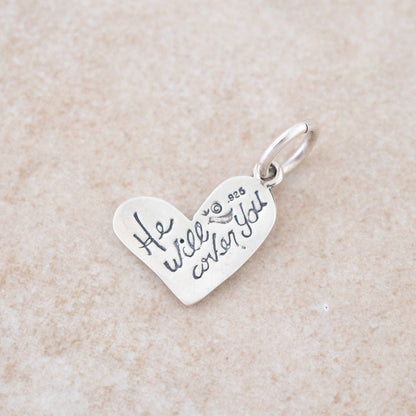 Holly Lane Under His Wings Sterling Silver Charm
